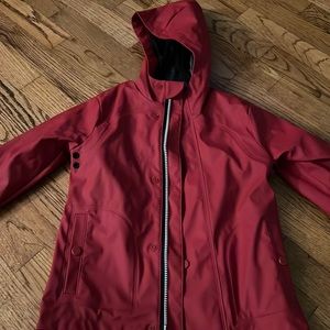 Hunter Original rubber-side rain coat